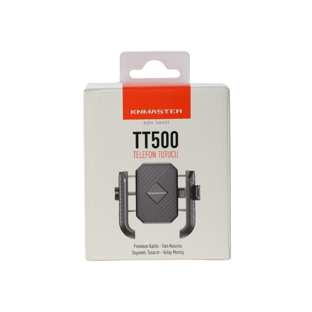 KNMASTER TT500 Titreşim Önleyicili Motosiklet Telefon Tutucu (Kamera Bağlantılı) - Görsel 6