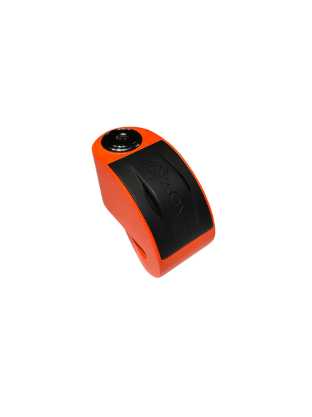 ZT6 | Turuncu 120 dB Alarmlı Motosiklet Disk Kilidi – IP67, Su Geçirmez, Çelik Güvenlik Kilidi
