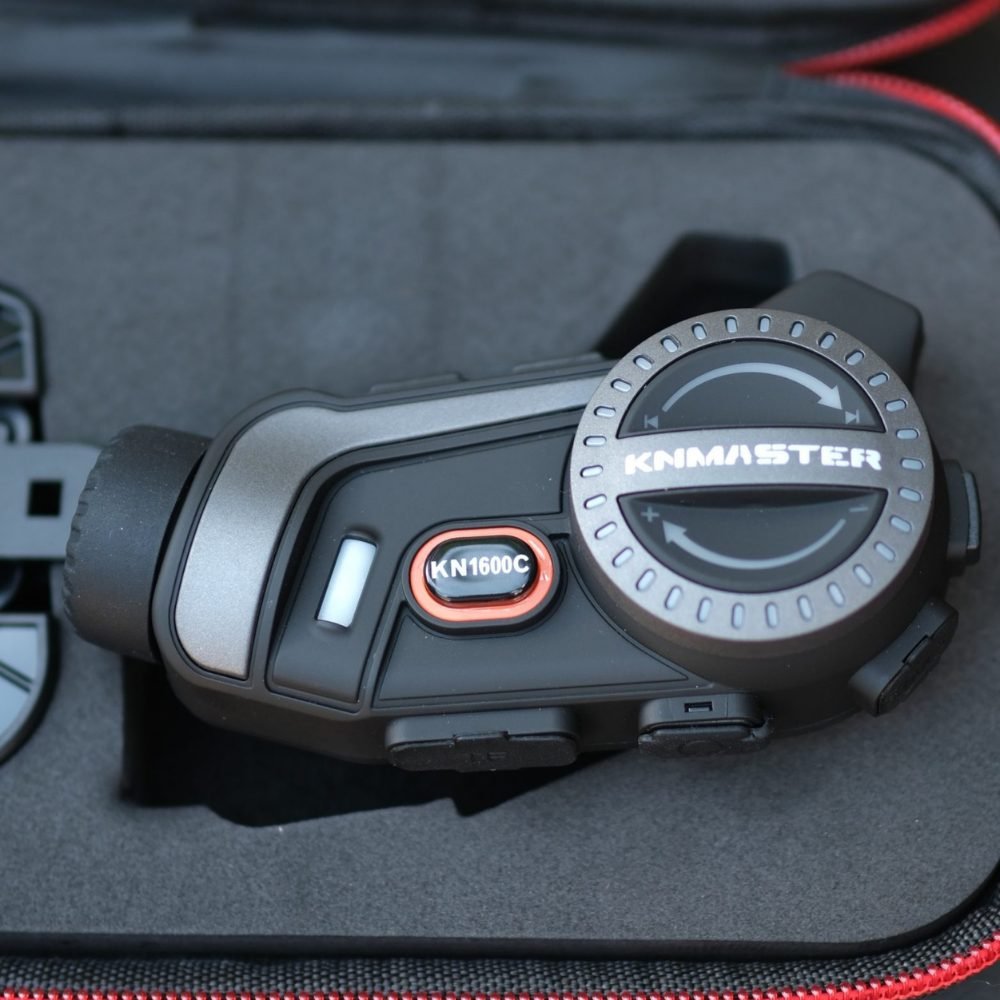 KNMASTER KN1600C PRO Kameralı Motosiklet Kask Bluetooth İntercom Kulaklık Seti - Görsel 6