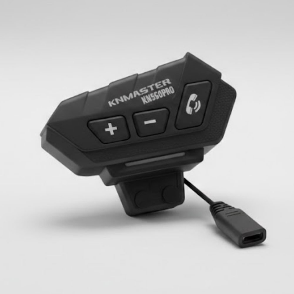 Knmaster KN550 PRO Motosiklet Bluetooth Kulaklık Mikrofon Seti - Görsel 5
