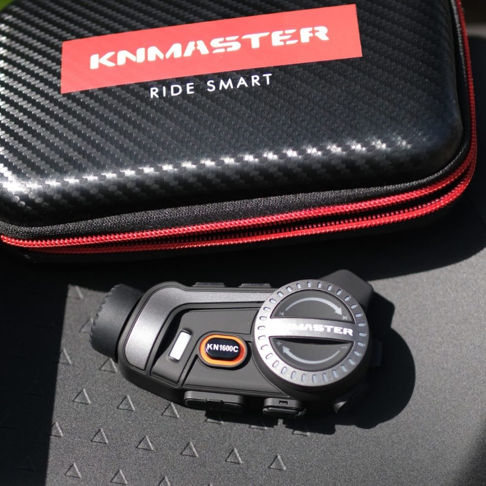 KNMASTER KN1600C PRO Kameralı Motosiklet Kask Bluetooth İntercom Kulaklık Seti - Görsel 4