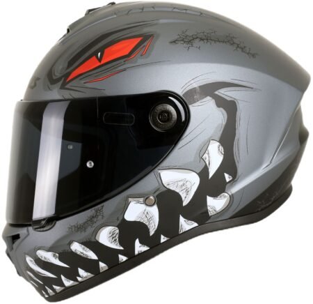 Draken S Forza B5 / Mat Red Full Face Motosiklet Kaskı - İntercom Uyumlu, DOT VE ECE 22.06
