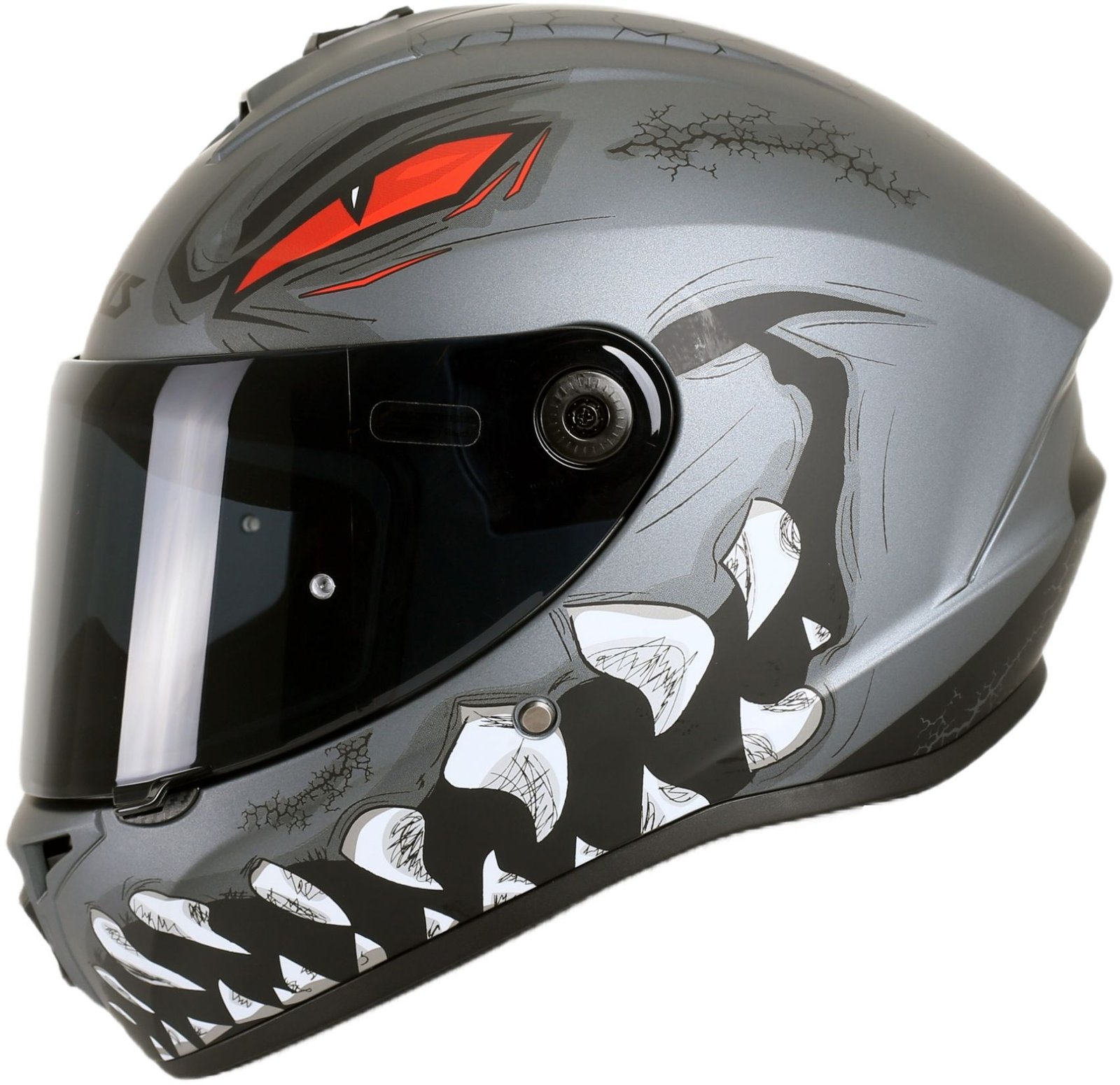 Draken S Forza B5 / Mat Red Full Face Motosiklet Kaskı - İntercom Uyumlu, DOT VE ECE 22.06
