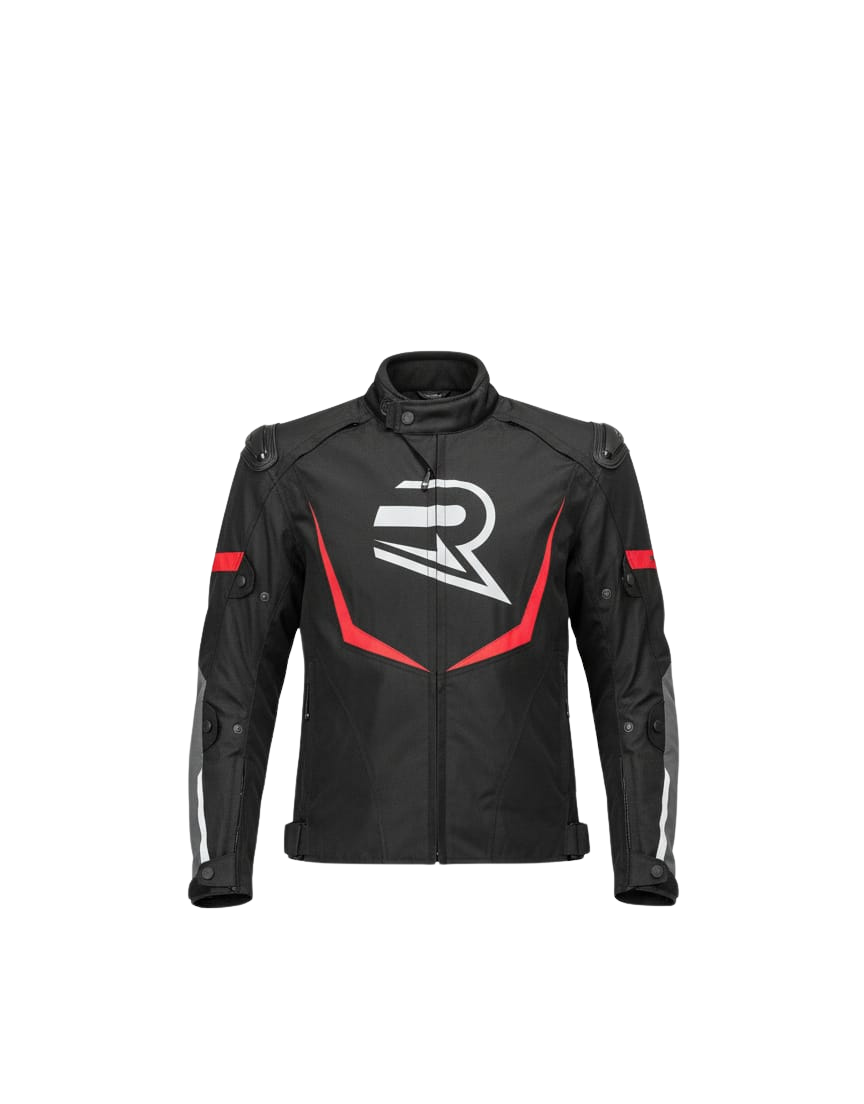 REVO HAWK Kırmızı 3 Katmanlı 4 Mevsim Unisex Motosiklet Montu