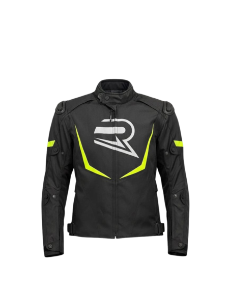 REVO HAWK Neon Sarı 3 Katmanlı 4 Mevsim Unisex Motosiklet Montu