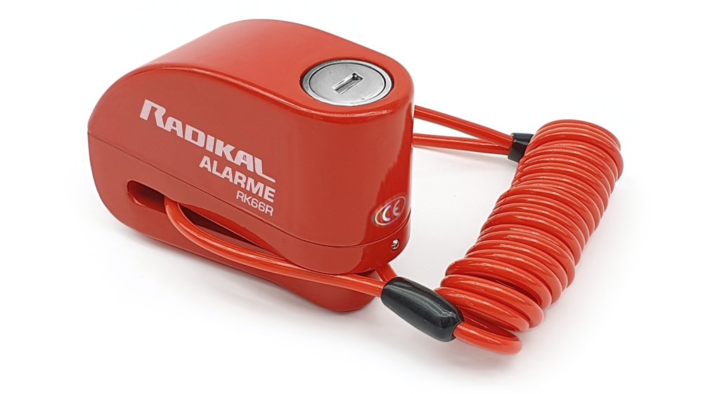 RADIKAL / RK66R Motosiklet Disk Kilit Alarmı 110db Güçlendirilmiş Su Geçirmez Kilit - Görsel 5