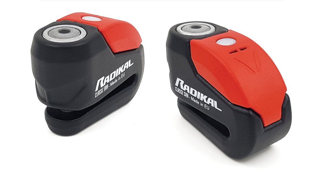 RADIKAL / RK10 Dövme Çelik Onaylı Motosiklet Disk Kilit Alarmı 120db Güçlendirilmiş Su Geçirmez Kilit - Görsel 5
