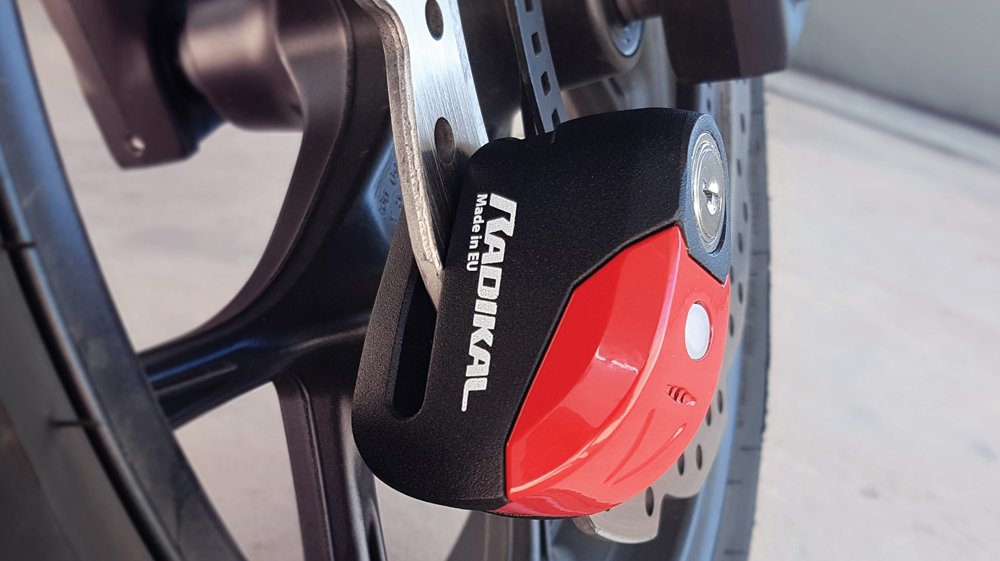 RADIKAL / RK9 Motosiklet Disk Kilit Alarmı 120db Güçlendirilmiş Su Geçirmez Kilit - Görsel 5